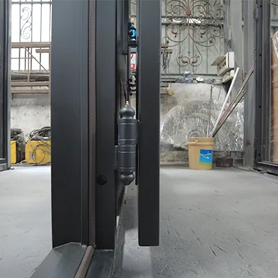 Hihaus Custom Double French Metal Front Wrought Iron Doors - HIHAUS