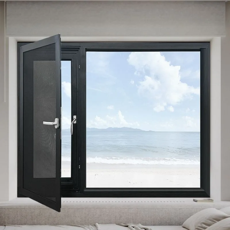 Quality Narrow Slim Frame Aluminium Casement Fixed Windows - HIHAUS