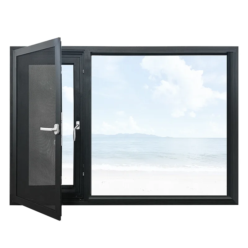 Quality Narrow Slim Frame Aluminium Casement Fixed Windows - HIHAUS