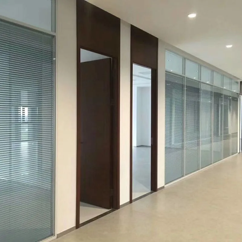 Aluminum commercial soundproof office glass partition wall - HIHAUS