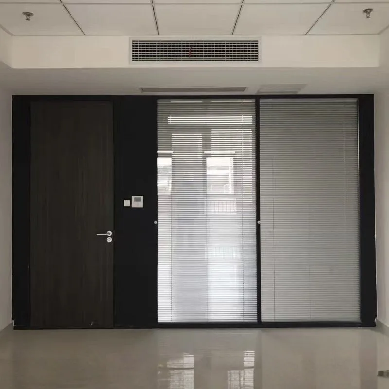 Aluminum commercial soundproof office glass partition wall - HIHAUS