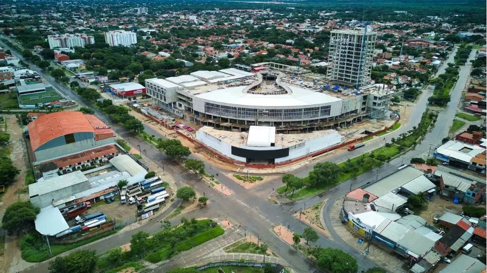 Ventura Mall TERRANOVA under construction, Santa Cruz, Bolivia - HIHAUS project photo