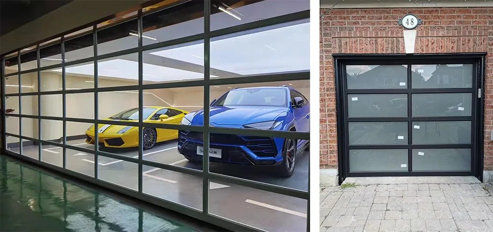 Why Choose an Aluminum See-Through Garage Door