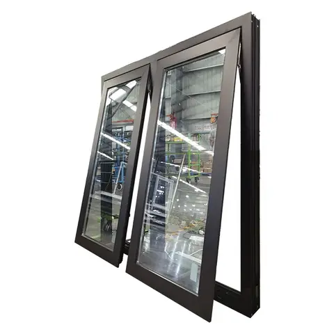 Customized Electric Double Aluminum Awning Windows