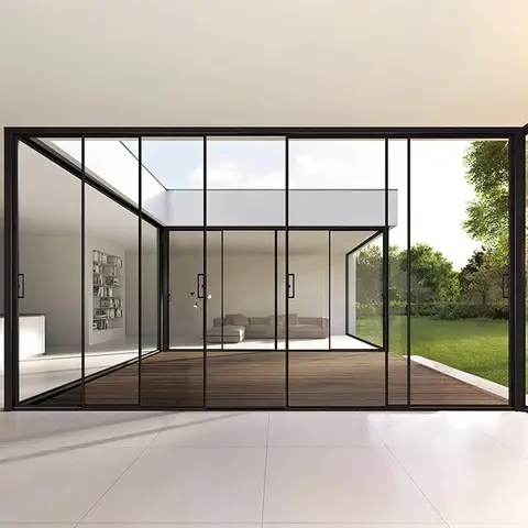 12 ft Slimline Triple Sliding Door – Frameless Look