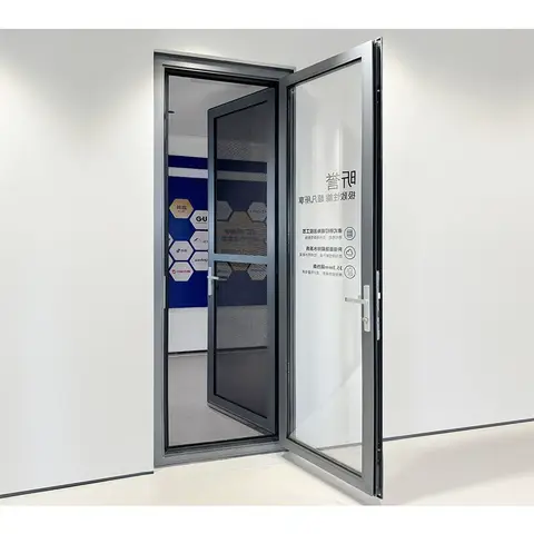 Aluminium Swing Glass Single Hinged French Patio Doors