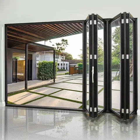 Thermal Break Aluminum Bifold Doors for Patios