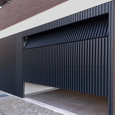 Vertical Slat Aluminum Garage Doors – Automatic
