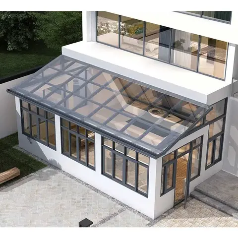 Hihaus Aluminum 4 Season Sun Porch Solarium Conservatory Addition To House