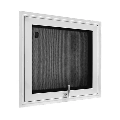Custom High End Residential White Single Aluminium Awning Window